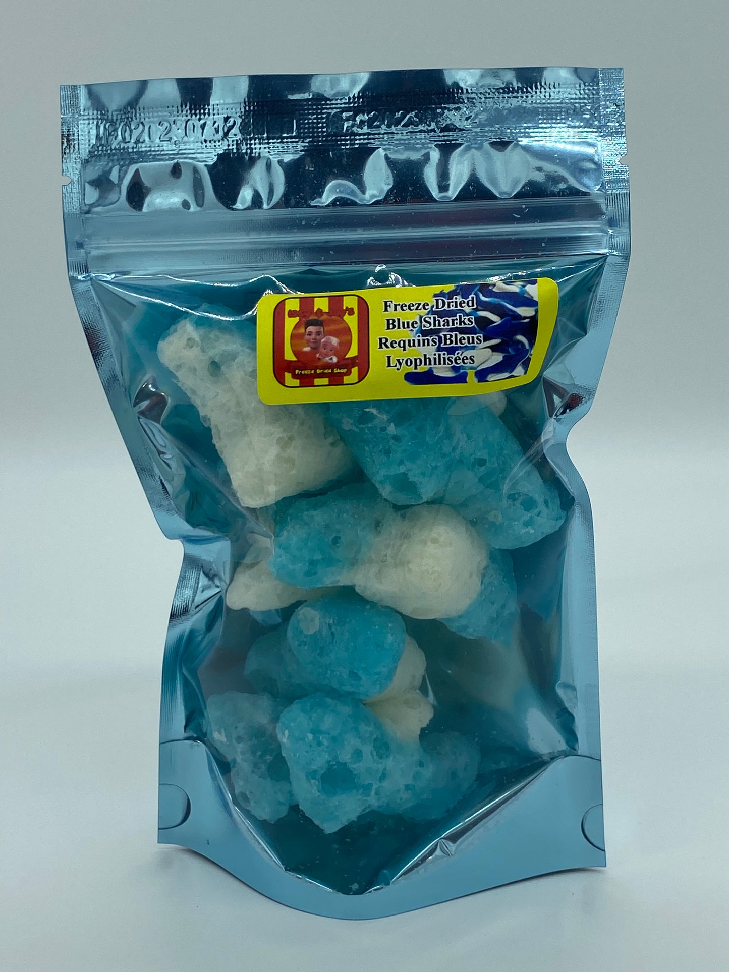 Freeze Dried Blue Sharks Gummies