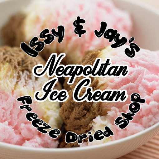 Freeze Dried Neapolitan Ice Cream