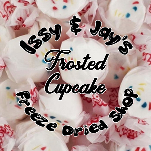 Freeze Dried Frosted Cupcake Salt Water Taffy
